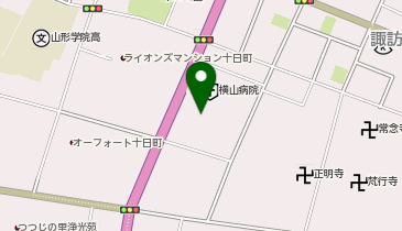 POLA(ポーラ) 山形中央店の地図画像