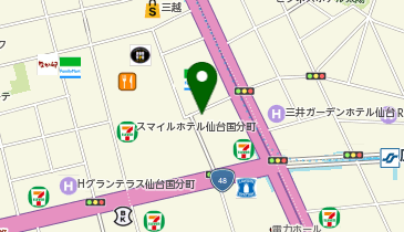 旬菜 だはんでの地図画像