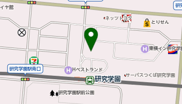 POLA THE BEAUTY(ポーラ・ザ・ビューティー) 研究学園駅前店の地図画像