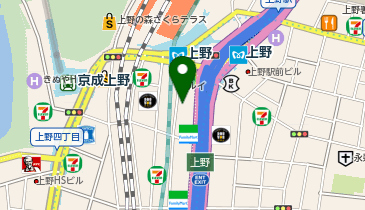 DAMDEE TOKYO HAIR LOUNGE(ダンディートウキョウヘアラウンジ) 上野の地図画像