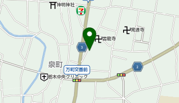 POLA(ポーラ) ニュー栃木店の地図画像