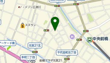 POLA(ポーラ) まえばしガレリア店の地図画像