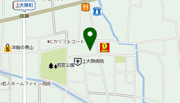 POLA THE BEAUTY(ポーラ・ザ・ビューティー) 上大類店の地図画像