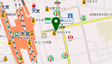 POLA(ポーラ) 大宮タカシマヤ店の地図画像