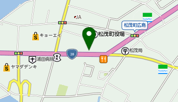 阿波銀行 松茂支店の地図画像