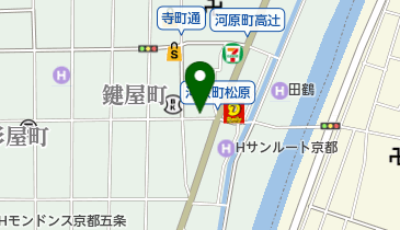 ひょんな八百屋の地図画像