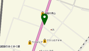 JAみなみ魚沼 車両センター・オートパルの地図画像