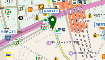 Hair Resort SUI dua(ヘアリゾート粋dua) 新宿南口店の地図画像