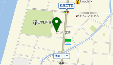 株式会社 テレビ宮崎 本社の地図画像