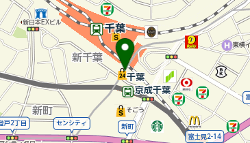 SOCIE AVEDA(ソシエ・アヴェダ) ペリエ千葉店の地図画像