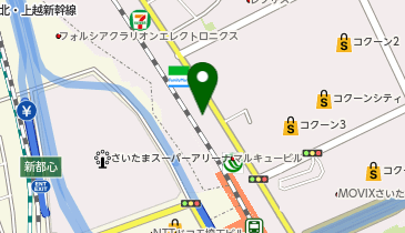 POLA THE BEAUTY(ポーラ・ザ・ビューティー) さいたま新都心店の地図画像