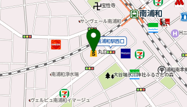 POLA THE BEAUTY(ポーラ・ザ・ビューティー) まるひろ南浦和店の地図画像