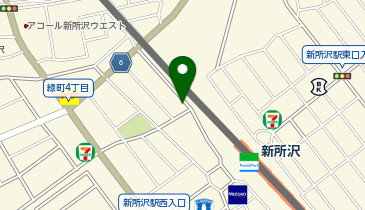 POLA(ポーラ) 新所沢店の地図画像