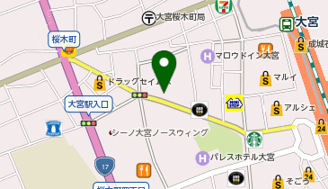 POLA(ポーラ) 大宮駅前店の地図画像