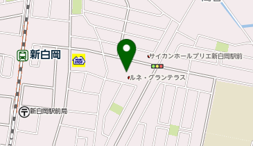 POLA(ポーラ) primO新白岡店の地図画像