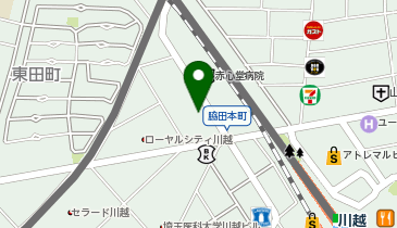 POLA(ポーラ) 川越西口店の地図画像