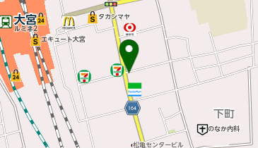 POLA(ポーラ) LAPIS BEAUTY大宮東口店の地図画像