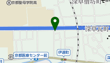 深草福祉農園の地図画像