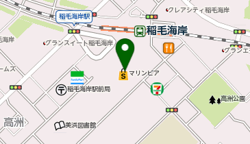 POLA THE BEAUTY(ポーラ・ザ・ビューティー) マリンピア稲毛海岸駅前店の地図画像