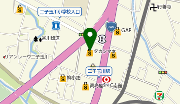POLA(ポーラ) 玉川タカシマヤ店の地図画像