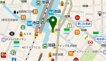 POLA(ポーラ) 西武池袋本店の地図画像