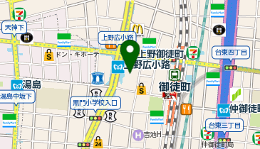 POLA(ポーラ) 松坂屋上野店の地図画像