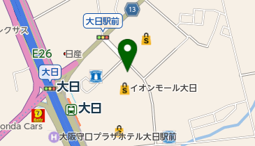 VILLAGE VANGUARD(ヴィレッジ ヴァンガード) イオンモール大日店の地図画像