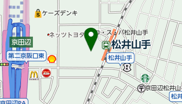 フレッシュ大住朝市の地図画像