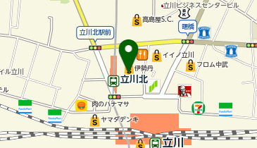 POLA(ポーラ) 立川伊勢丹店の地図画像