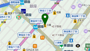 POLA(ポーラ) Japan Duty Free GINZA店の地図画像