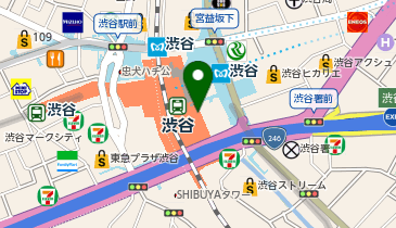 POLA(ポーラ) 渋谷スクランブルスクエア店の地図画像