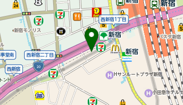 POLA THE BEAUTY(ポーラ・ザ・ビューティー) 新宿南口店の地図画像