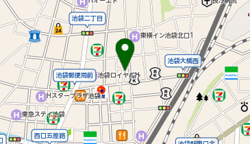 POLA(ポーラ) 池袋北口店の地図画像