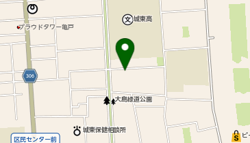 POLA(ポーラ) 大島店の地図画像