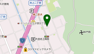 POLA(ポーラ) 池上駅前店の地図画像