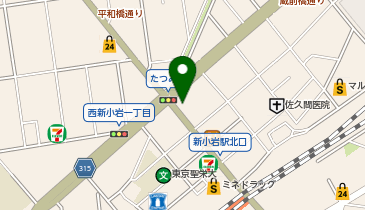 POLA(ポーラ) 新小岩北口店の地図画像