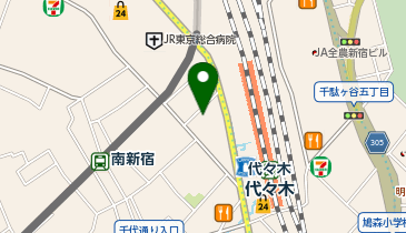 POLA(ポーラ) 代々木駅前2nd店の地図画像