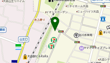 POLA(ポーラ) 山王西店の地図画像