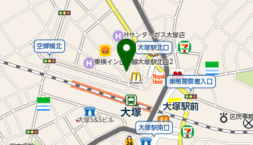 POLA(ポーラ) 大塚店の地図画像