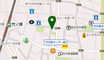 POLA THE BEAUTY(ポーラ・ザ・ビューティー) 竹の塚店の地図画像