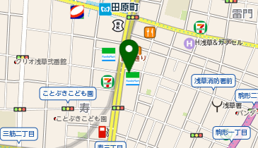 POLA THE BEAUTY(ポーラ・ザ・ビューティー) 浅草田原町駅前店の地図画像