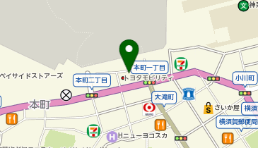 POLA THE BEAUTY(ポーラ・ザ・ビューティー) 横須賀中央店の地図画像