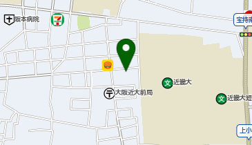 よだれだるま 近大前店の地図画像