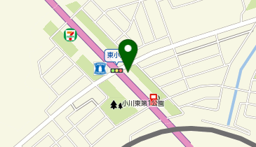 塩そば専門店 麺屋ギャオス 小川町本店の地図画像