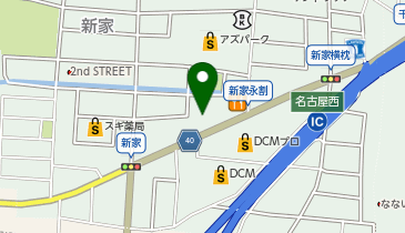 メガインディアンズ ステーキハウス 千音寺店の地図画像