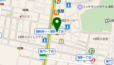 カプセル楽局 浅草ROX・3G店の地図画像