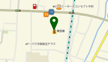 築地銀だこ 福田屋ショッピングプラザ宇都宮店の地図画像