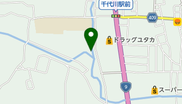 千代川町ふれあい朝市の地図画像