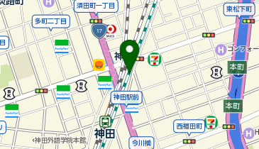 PIZZA STAND(ピザ スタンド) 神田店の地図画像