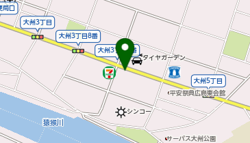 特選黒毛和牛の店 お肉のはなふさの地図画像